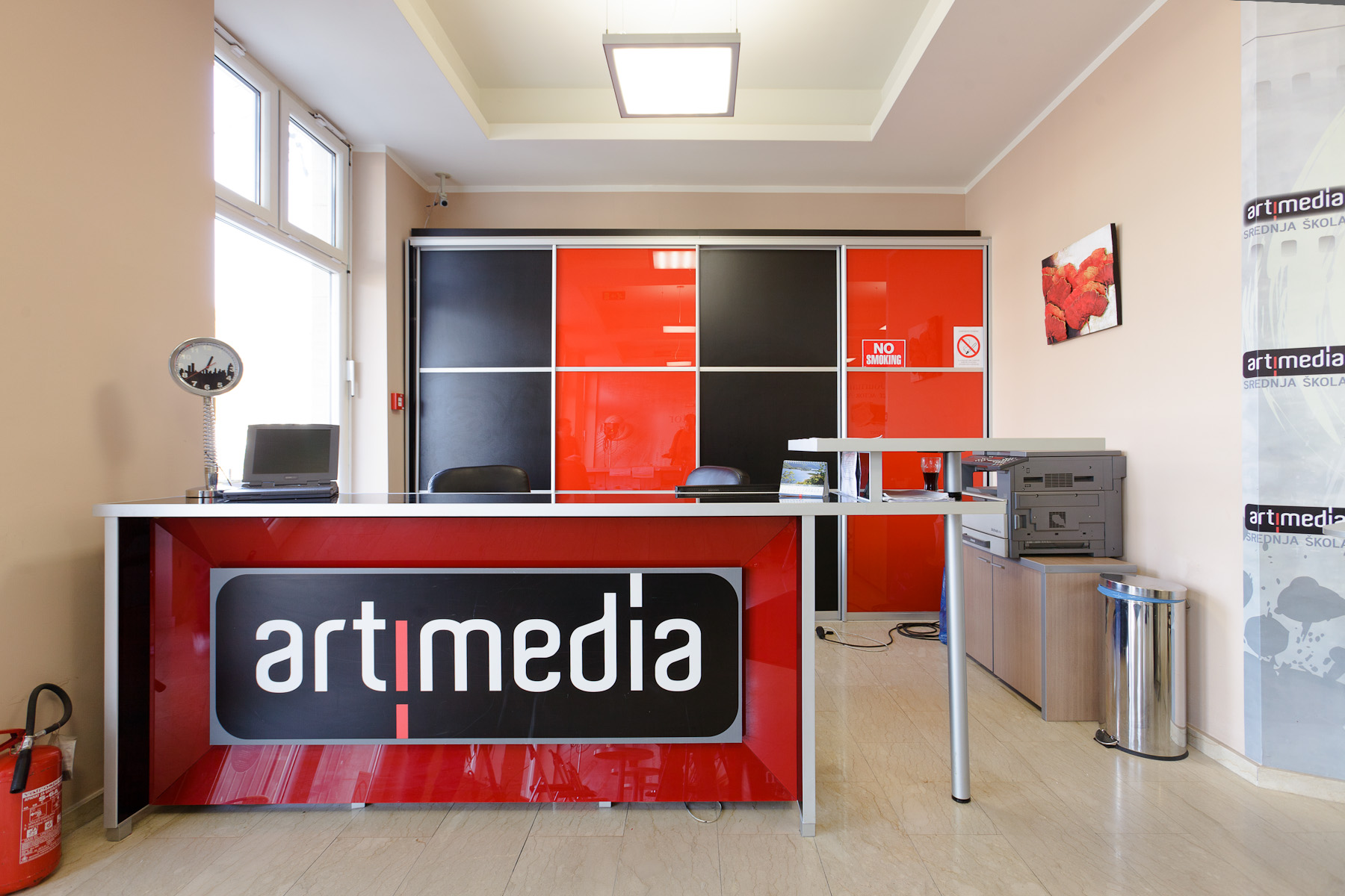 Enterijer – Škola Artimedia – Beograd 9