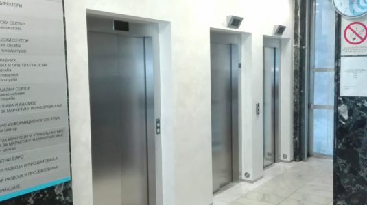 Novi liftovi u upravnim zgradama BVK - Jadran d.o.o.