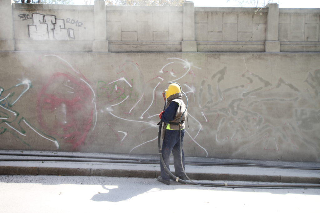 Čišćenje i uklanjanje grafita sa betonskih površina - Jadran d.o.o. Beograd